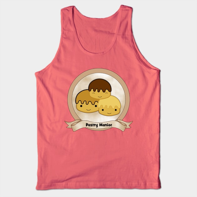 Pastry Maniac Tank Top by Warp9